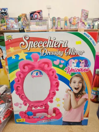 Specchiera Dressing Mirror Unicorno