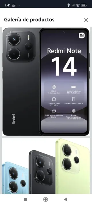 Redmi Note 14 - 108MP, 5500mAh