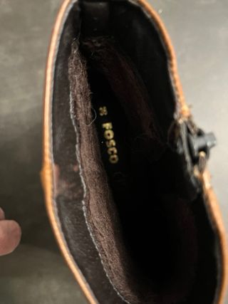 Botines Fosco Marrón Talla 38