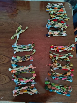 Lote Hilos Punto de Cruz DMC