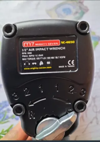 Pistola de impacto neumática M7 NC-4650.