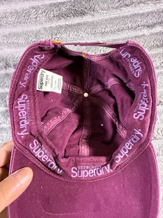 Cappello Superdry Viola Taglia Unica Unisex