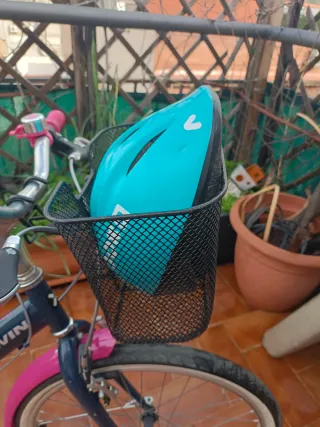 Bicicleta niña Btwin 500 paseo rosa