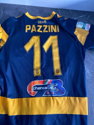 Maglia Hellas Verona Pazzini indossata