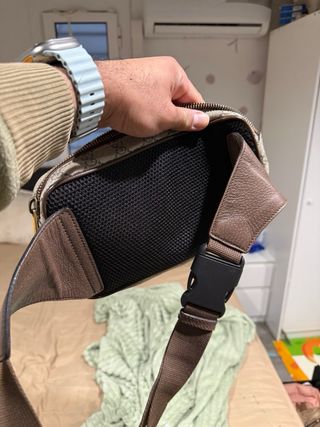 Riñonera Gucci Marrón y Verde wats 673814427