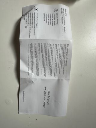 Cabezal Cargador Blanco Tipo C