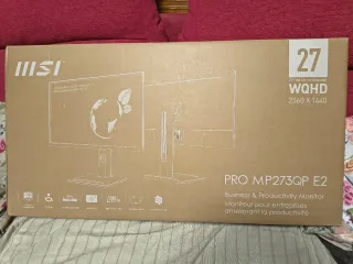 Monitor MSI PRO MP273QP E2 27 QHD