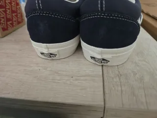 Zapatillas Vans Old Skool Azul/Blanco Nuevas.