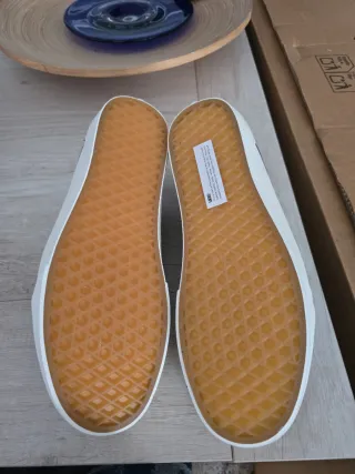 Zapatillas Vans Old Skool Azul/Blanco Nuevas.