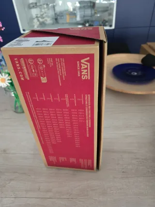 Zapatillas Vans Old Skool Azul/Blanco Nuevas.