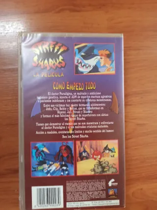 Street Sharks: La Película VHS