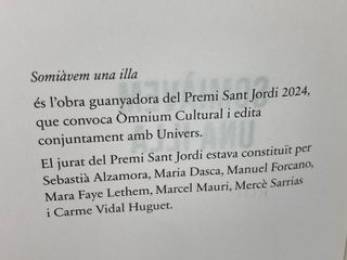 Llibre Somiàvem una illa
