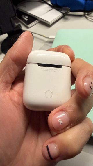 Cargador AirPods Apple Blanco