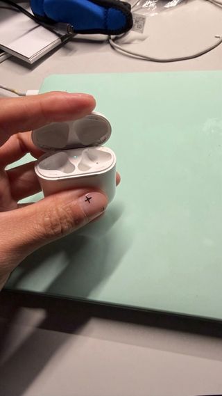 Cargador AirPods Apple Blanco