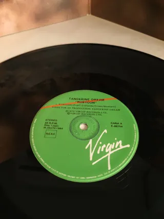 Tangerine Dream - Rubycon LP (1975 España)