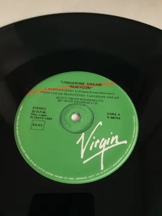 Tangerine Dream - Rubycon LP (1975 España)