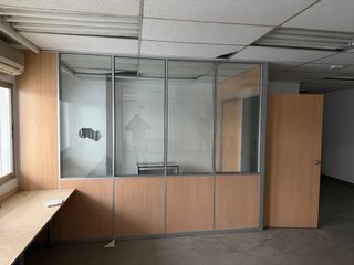 Módulo de oficina modular, separador despacho