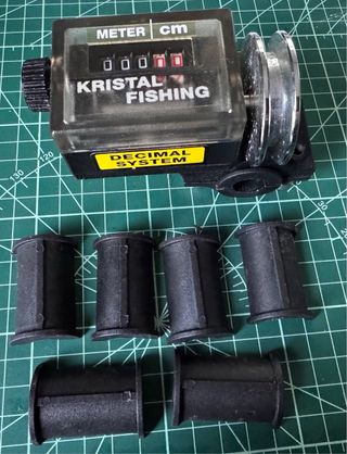 Contador Metros Pesca Kristal Fishing