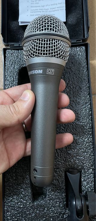 Micrófono Samson Q7 Profesional Dinámico