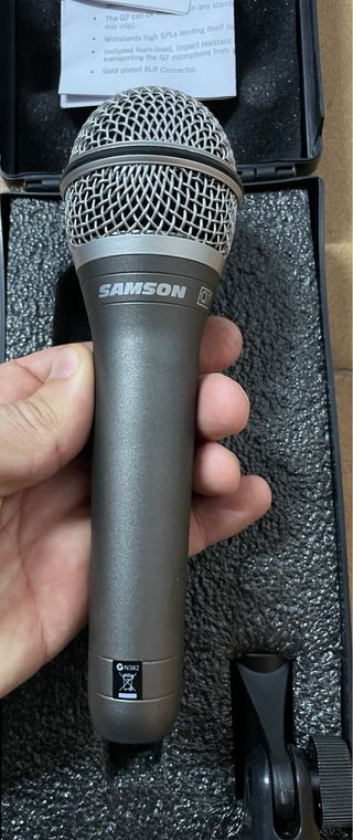 Micrófono Samson Q7 Profesional Dinámico
