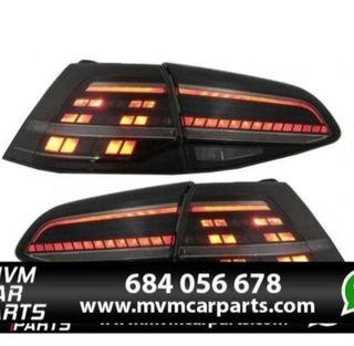 Pilotos traseros LED Ahumados Volkswagen Golf VII