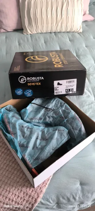 Botas Robusta Arpón Gore-Tex Marrón/Naranja