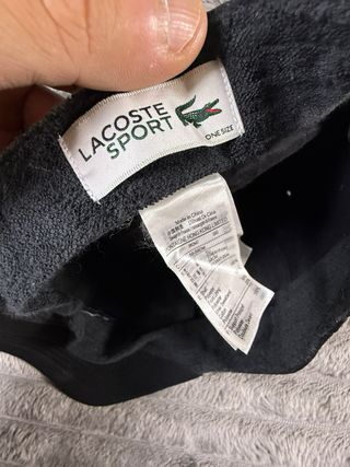 Cappello Lacoste Sport Unisex Nero