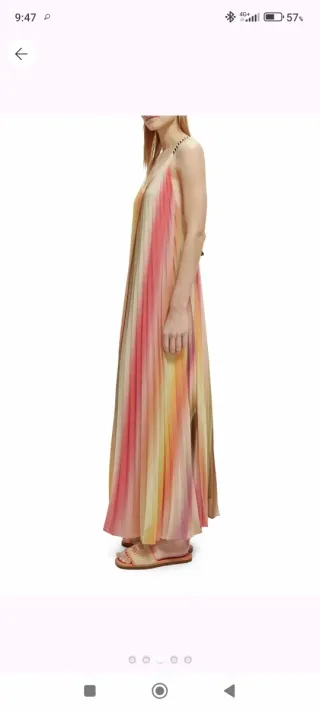 Vestido largo Scotch & Soda multicolor