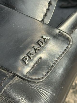 Mocasines Vintage Prada Clásicos Penny Loafers