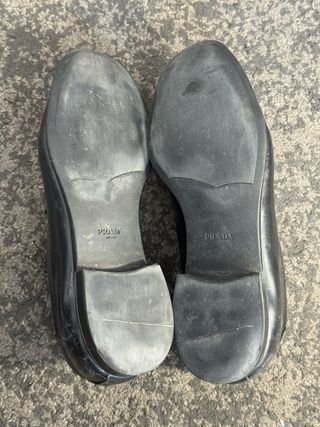 Mocasines Vintage Prada Clásicos Penny Loafers