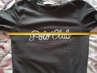 Sudadera Polo Club gris mujer