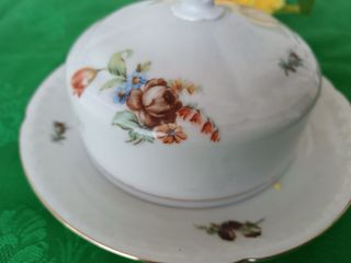 Burriera Cecoslovacca Porcellana Fiori