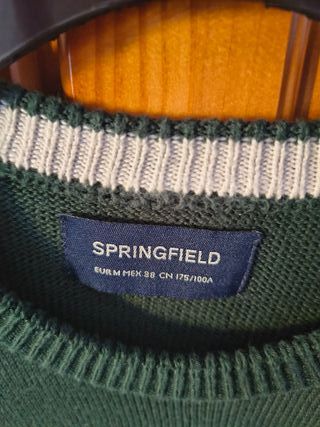 Lote 3 jerseys punto Springfield Talla M