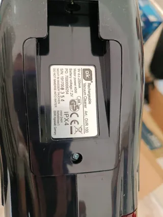 Aspiradora de mano OK. OVR 100 nueva