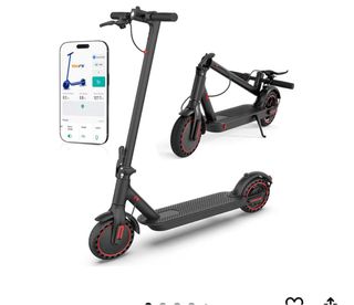 Patinete Eléctrico Negro Plegable