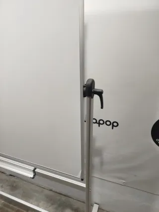 PIZARRA BLANCA MAGNETICA DOBLE CARA 150X120 MOVIL