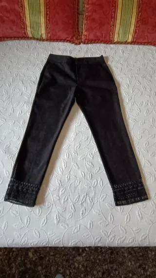 Pantalón Zara Negro Talla M