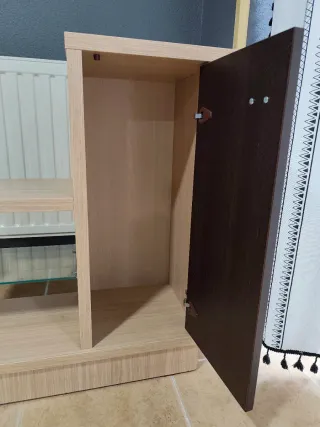 Mueble recibidor con espejo