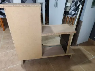 Mueble recibidor con espejo