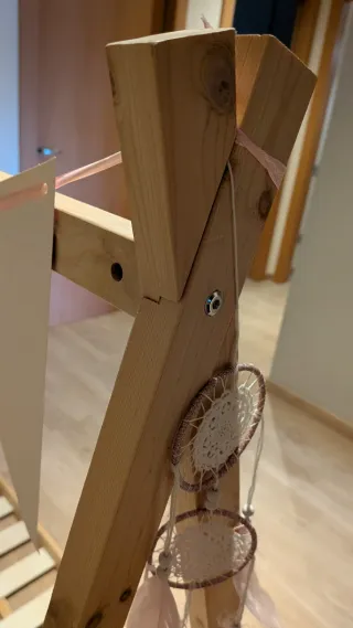 Cama tipi de madera infantil