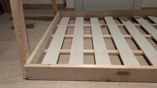 Cama tipi de madera infantil