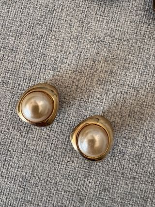 Conjunto vintage dorado envejecido