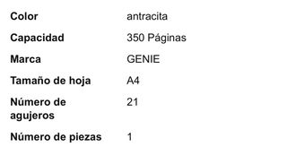 Encuadernadora Genie CB 850