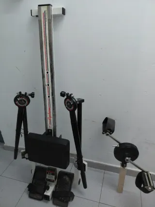 Máquina 3 en 1: Remo, Bicicleta y Abdominales