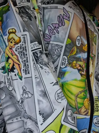 Bomber con estampado de cómic