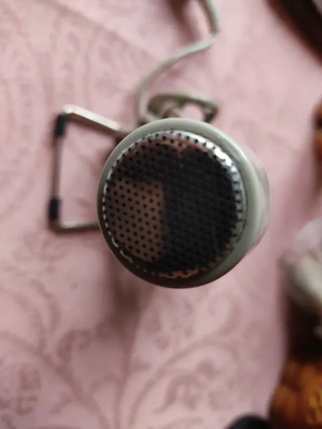 Micrófono Grundig GDM 312,hecho United Kingdom