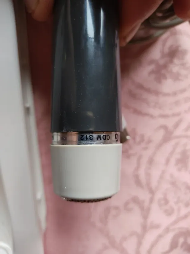 Micrófono Grundig GDM 312,hecho United Kingdom