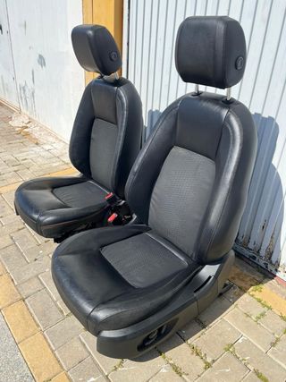 Asientos Discovery Negro Cuero