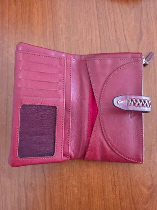 Monedero Abbacino Rojo
