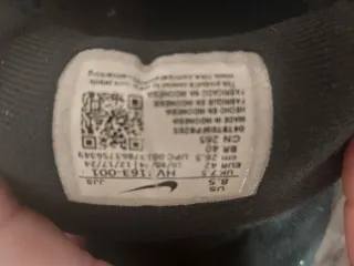 Zapatillas Nike Negras y Azules